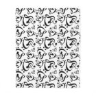 Treble Bass Clef Hearts Music Notes Pattern
