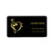Treble clef and bass clef music heart love