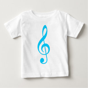 Treble Clef Baby T-Shirt