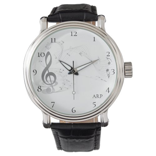  Treble Clef Creative Modern Classic Music Note Watch