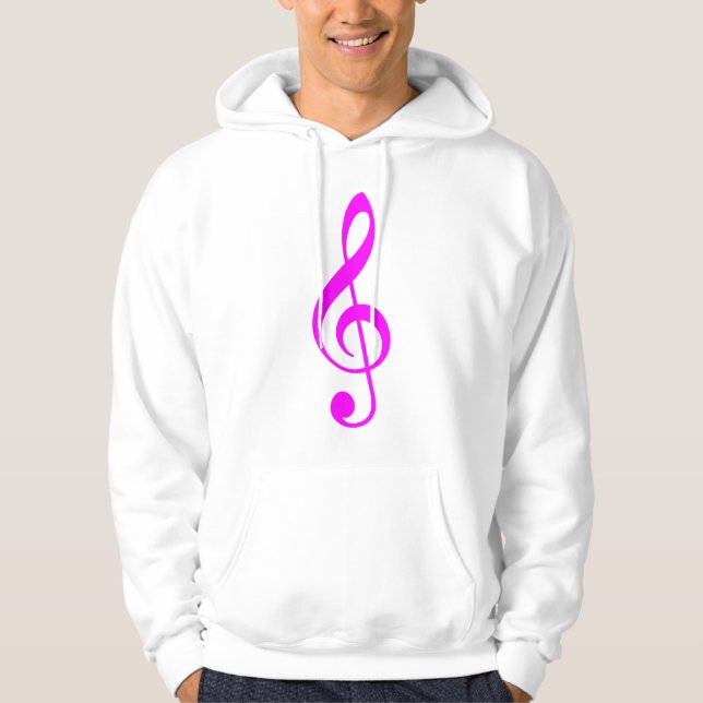 Treble Clef Hoodie (Front)