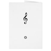 treble clef icon cards (Back)