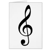 treble clef icon cards (Front)