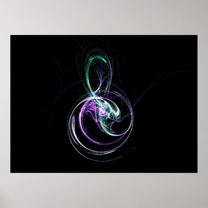 Treble Clef Jazz Print