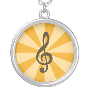 Treble Clef Necklace