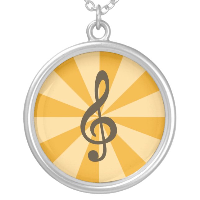 Treble Clef Necklace (Front)