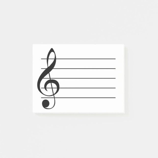 Treble Clef Notes (Front)