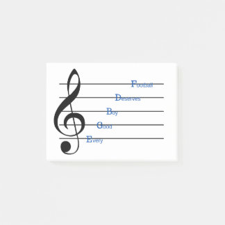Treble Clef Notes (Line Rhymes)