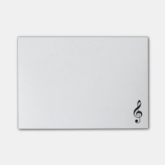 Treble Clef Post-it Notes
