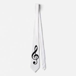Treble Clef Tie