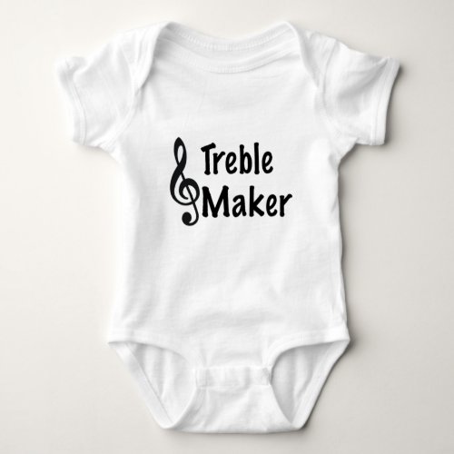 Treble Maker Baby Bodysuit