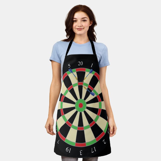 Treble Top 180 Darts Player Apron (Worn)