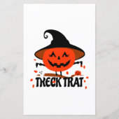 Treck Trat Pumpkin Smiling (Front)