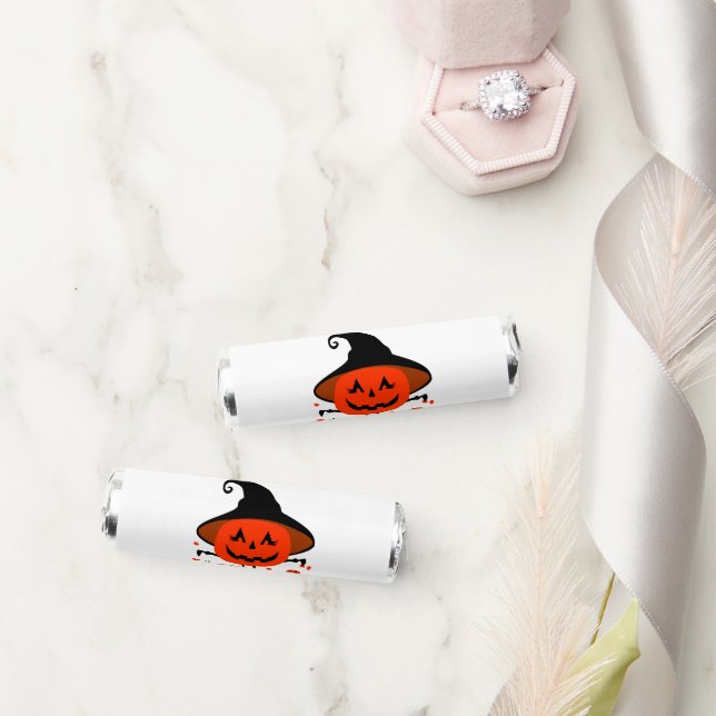 Treck Trat Pumpkin Smiling Breath Savers® Mints (Wedding)