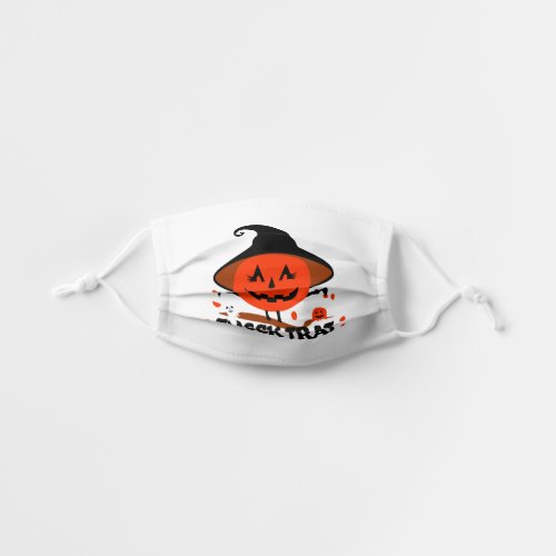 Treck Trat Pumpkin Smiling Kids Cloth Face Mask