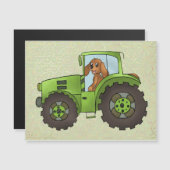 Trecker mit Hund (Front/Back)