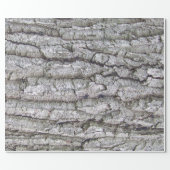 Tree 5 - Oak Tree Bark Wrapping Paper (Flat)
