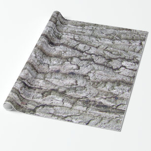 Tree 5 - Oak Tree Bark Wrapping Paper