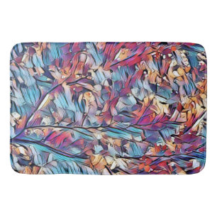 TREE ABSTRACT BATH MAT