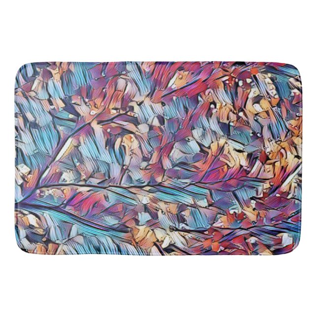 TREE ABSTRACT  BATH MAT (Front)