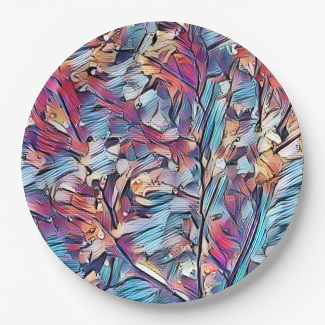 TREE ABSTRACT   PAPER PLATES (Front)