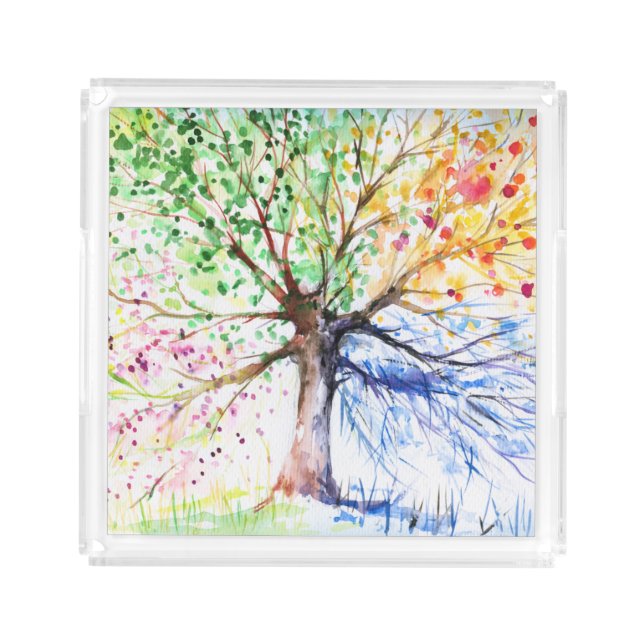 Tree Acrylic Tray (Front)