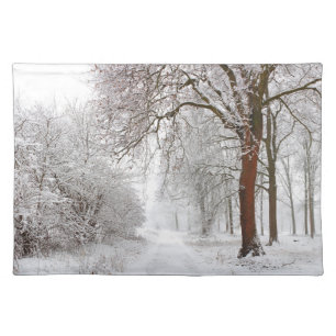 Tree Alley Stupinigi Parc, Italy Cloth Placemat