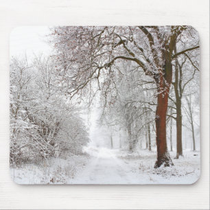 Tree Alley   Stupinigi Parc, Italy Mouse Pad