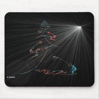 Tree and the Night Star Mouse Pad