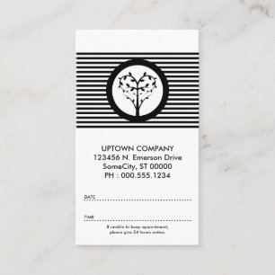 tree appointment card