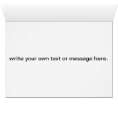 Tree Art Card (Inside Horizontal (Bottom))