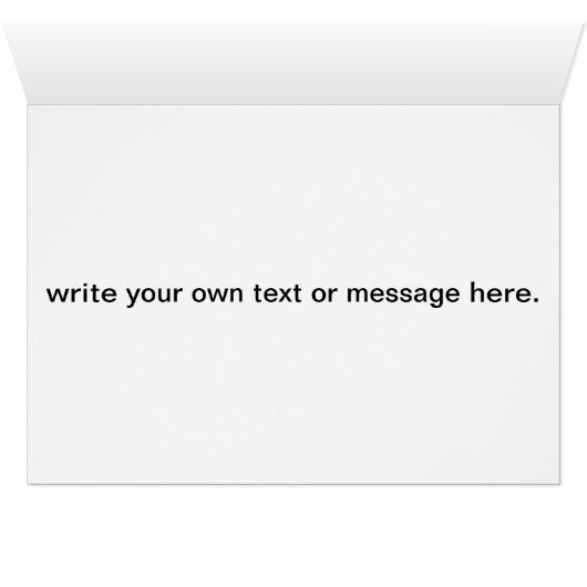 Tree Art Card (Inside Horizontal (Bottom))