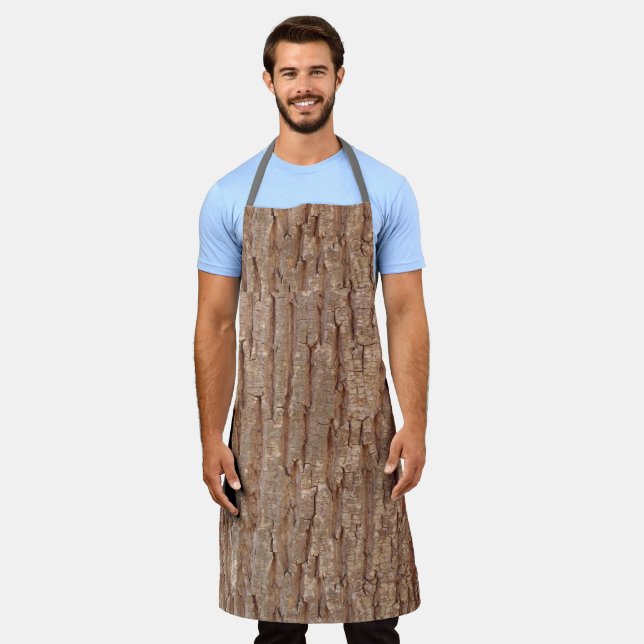 tree bark apron (Worn)