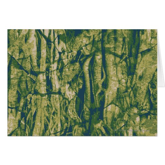 Tree bark camouflage pattern cards (Front Horizontal)