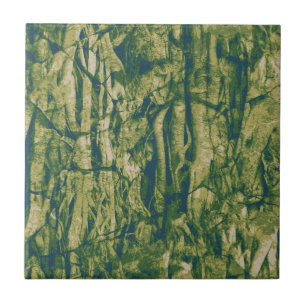 Tree bark camouflage pattern tile