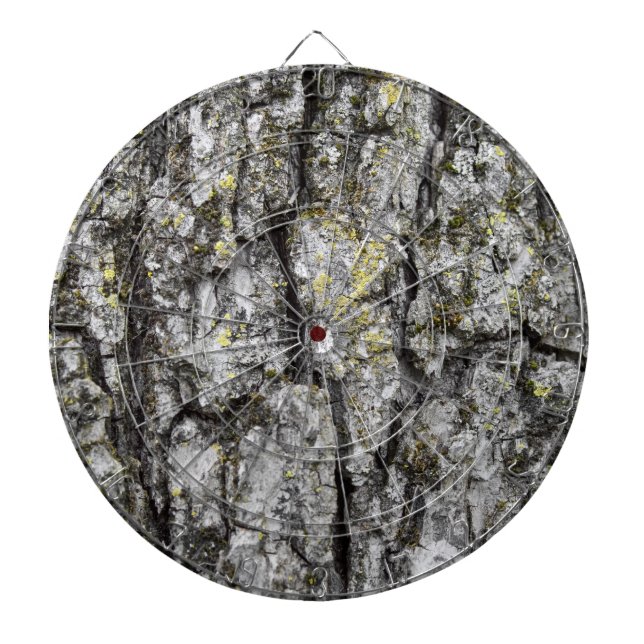 Tree Bark Dart Board (Front)