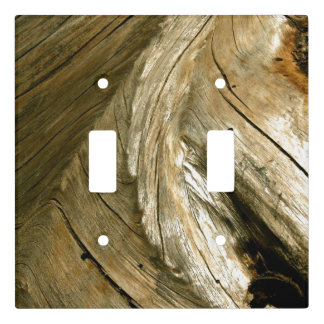 TREE BARK DETAIL LIGHT SWITCH COVER