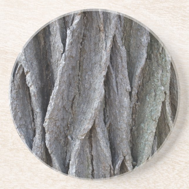 Tree Bark Drink Coaster (Front)