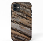Tree Bark I Natural Abstract Textured Design iPhone 11 Case