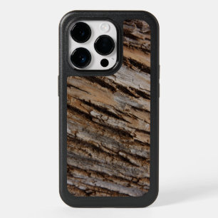 Tree Bark I Natural Abstract Textured Design OtterBox iPhone 14 Pro Case