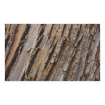Tree Bark I Natural Abstract Textured Design Rectangular Sticker
