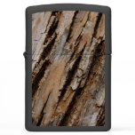 Tree Bark I Natural Abstract Textured Design Zippo Lighter