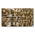 Tree Bark II Natural Textured Design Business Card Magnet