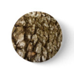 Tree Bark II Natural Textured Design Button