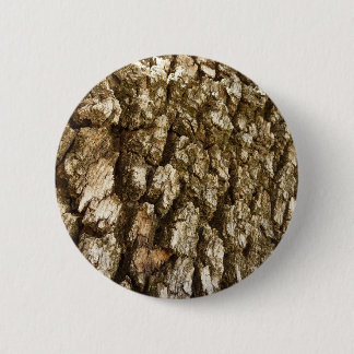 Tree Bark II Natural Textured Design Button