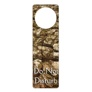Tree Bark II Natural Textured Design Door Hanger