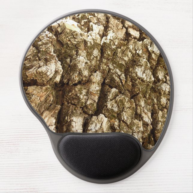 Tree Bark II Natural Textured Design Gel Mouse Pad (Front)