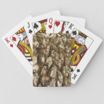 Tree Bark II Natural Textured Design Playing Cards