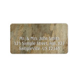 Tree Bark III Natural Abstract Textured Design Label