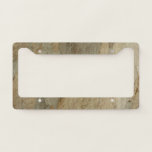 Tree Bark III Natural Abstract Textured Design License Plate Frame